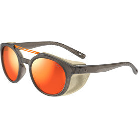 Bolle Honoris glacier sunglasses in sand with polarized lenses side view