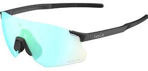 Black Matte frame/Phantom Clear to Green Photochromic (light changing) lenses
