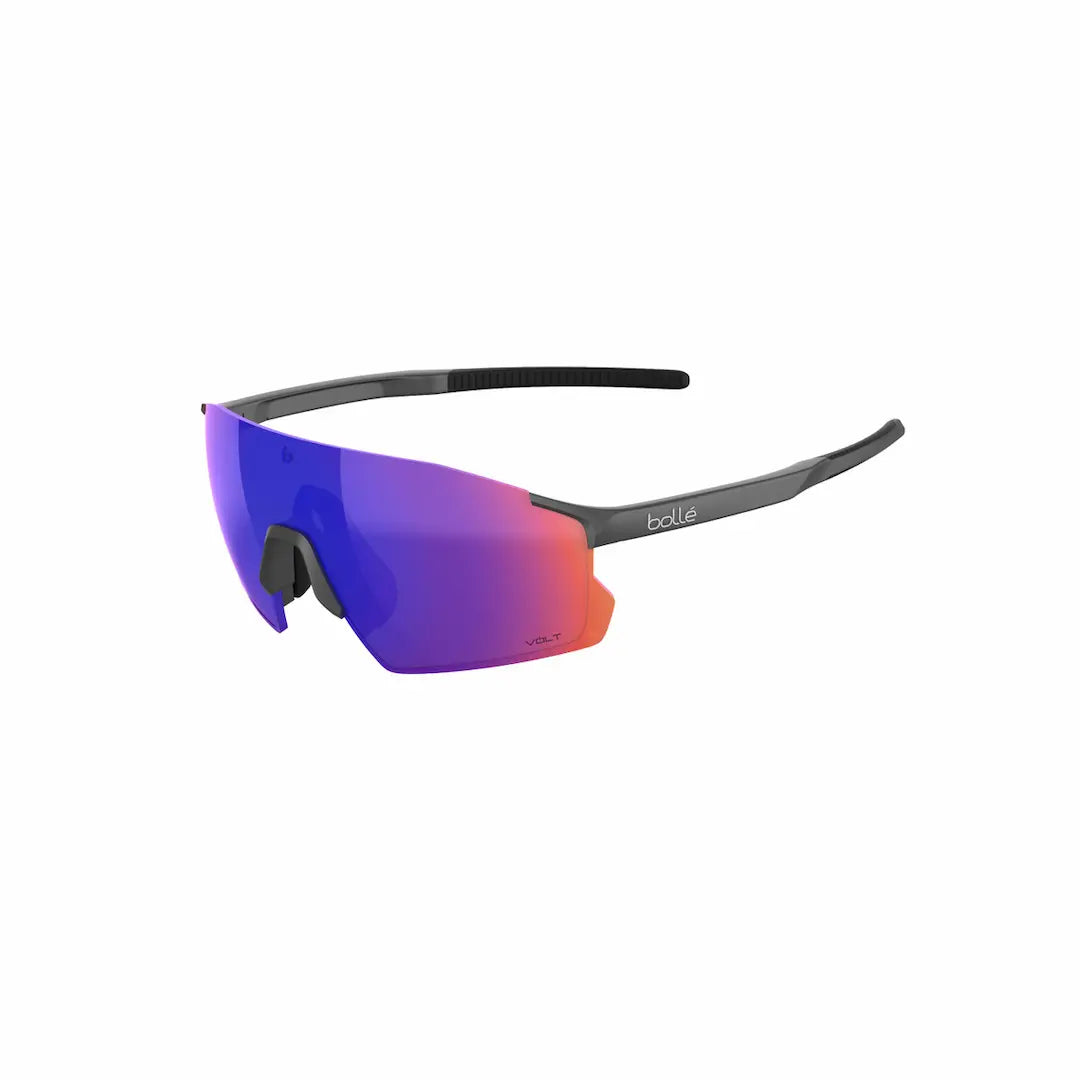 Bolle Icarus sunglasses in Titanium with Volt Ultraviolet lenses