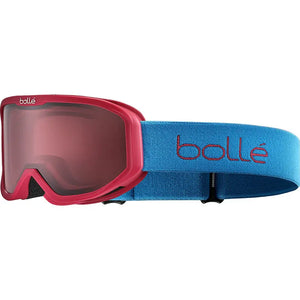 Red & Blue Matte goggle/Vermilion lneses