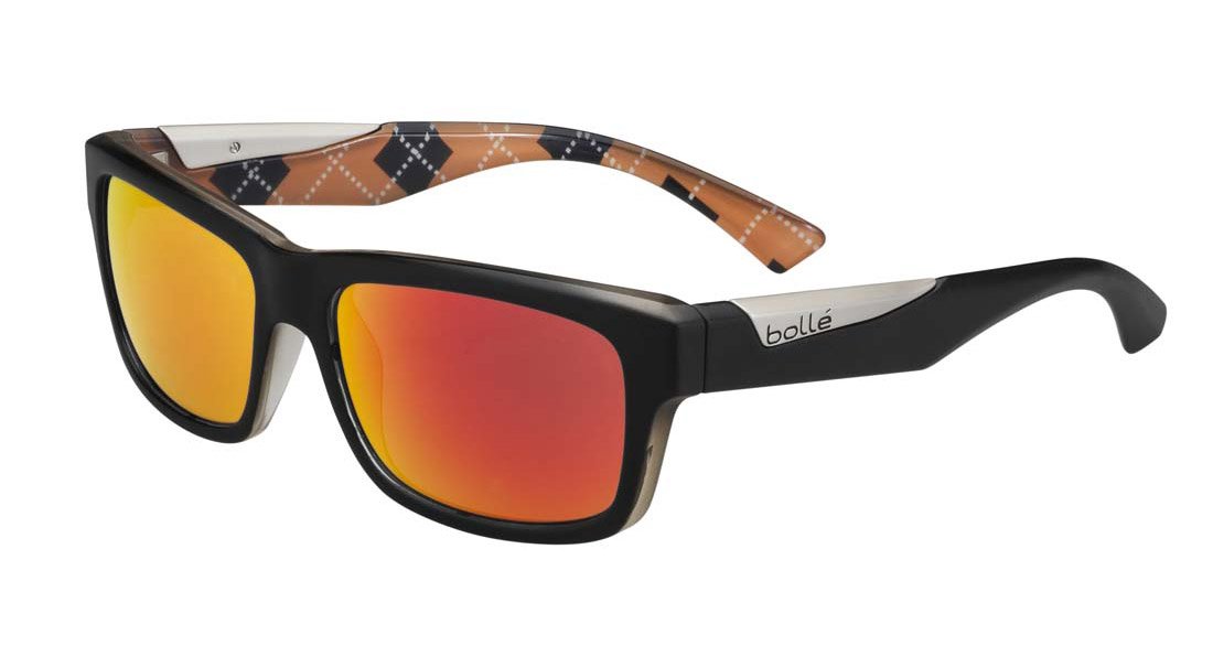 Bolle Jude Matte Black-Orange/Polarized TNS Fire oleo AR