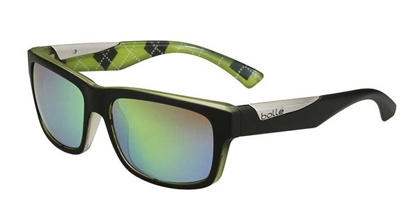 Bolle Jude Matte Black-Lime/Polarized Brown Emerald oleo AR