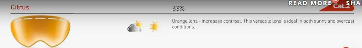 Bolle Boost OTG Replacement Lens (sale)