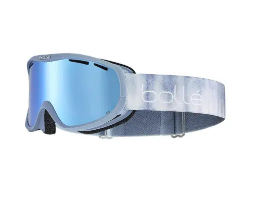 Blue Tie Dye Matte Frame/ Bronze Blue Lens