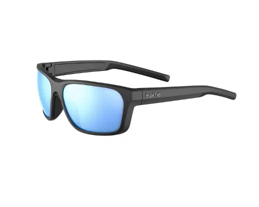Black matte Frame/ Sky Blue Polarized Lens