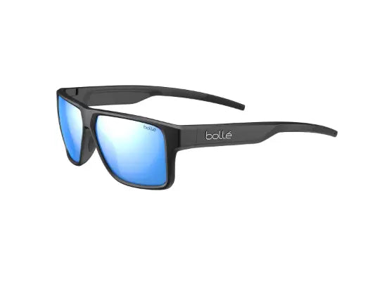 Black matte Frame/ Sky Blue Polarized Lens