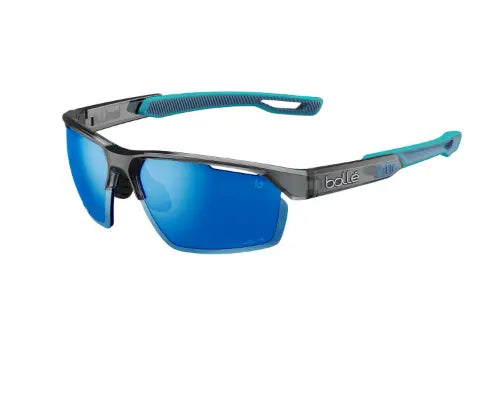 Black Matte Frame/ Sky Blue Polarized Lens