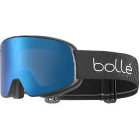 Matte Black goggle/Brown Blue lenses