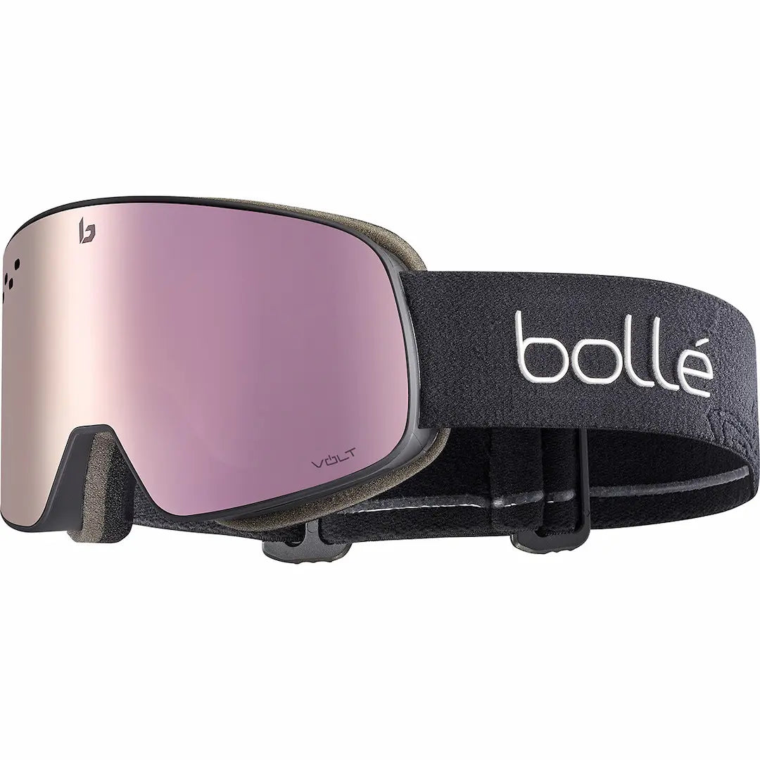 Bolle 23'24' Nevada Snow Goggles, Black Matte