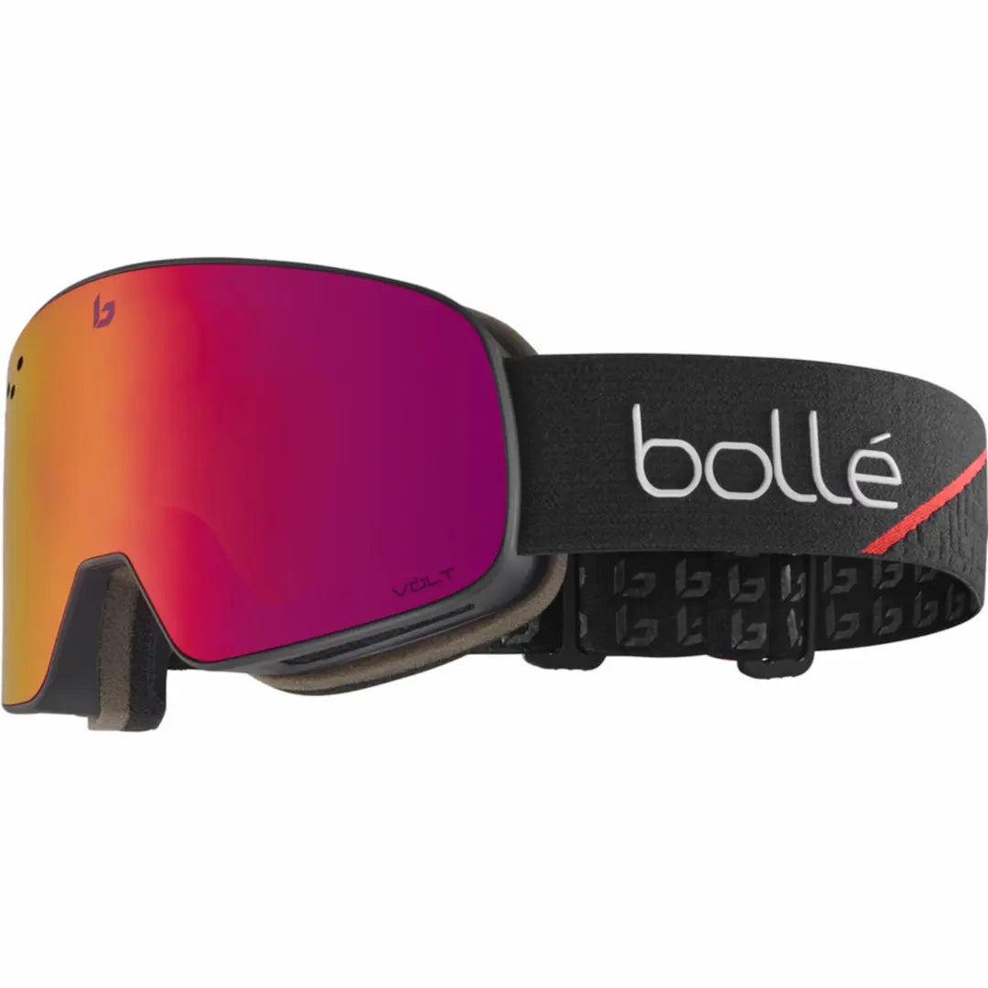 Bolle 23'24' Nevada Snow Goggles, Black Matte