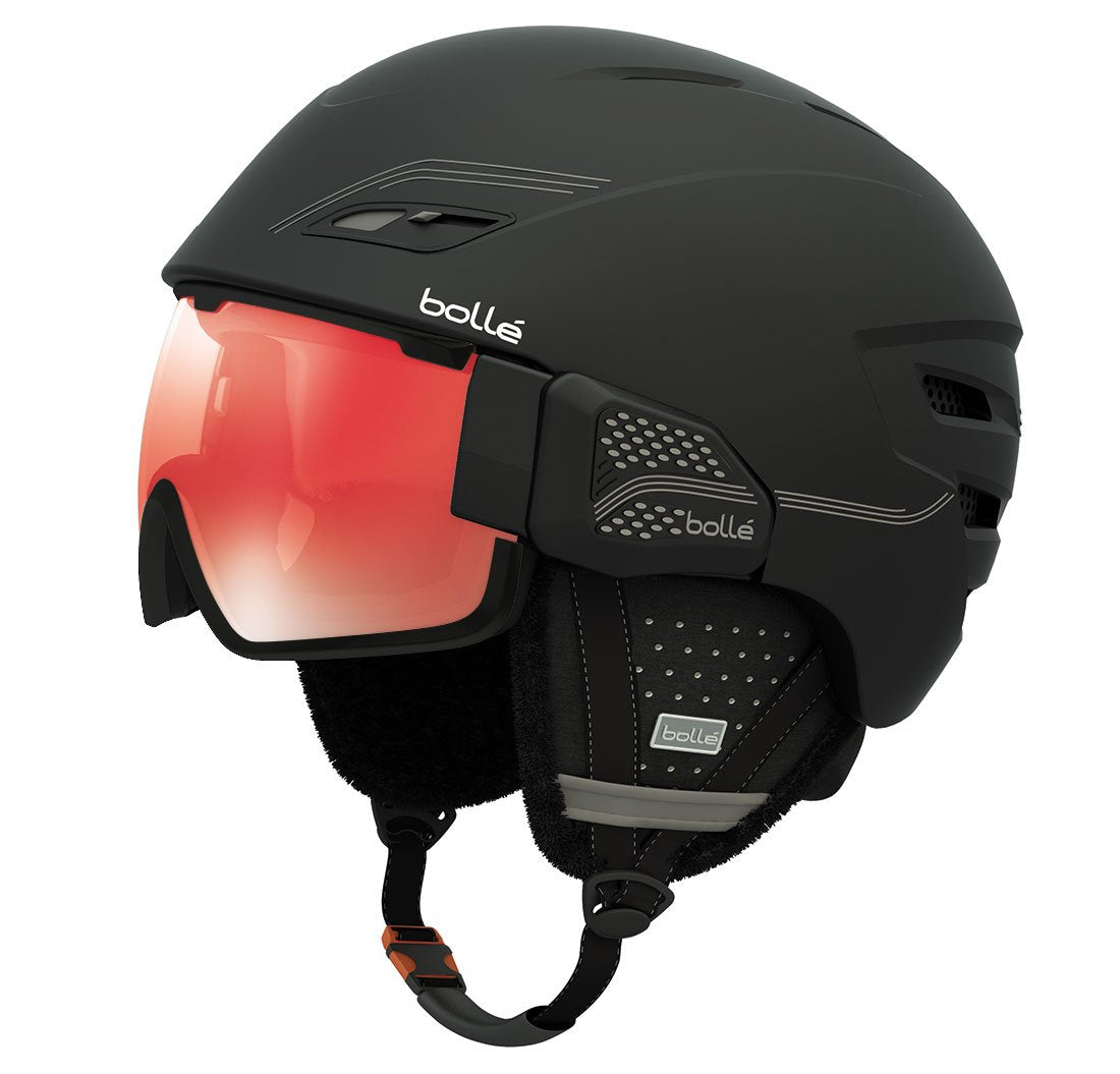 Bolle Osmoz Soft Black/Vermilion Lens