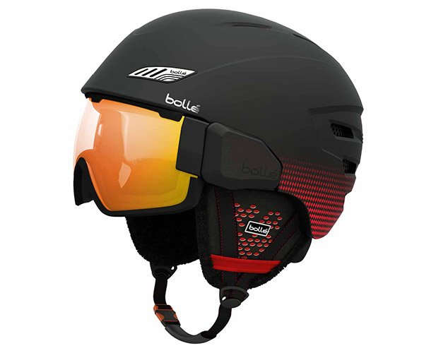 Bolle Osmoz Black & Red/Fire Orange lens