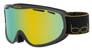 Shiny Black and Gold goggles/Sunshine lenses