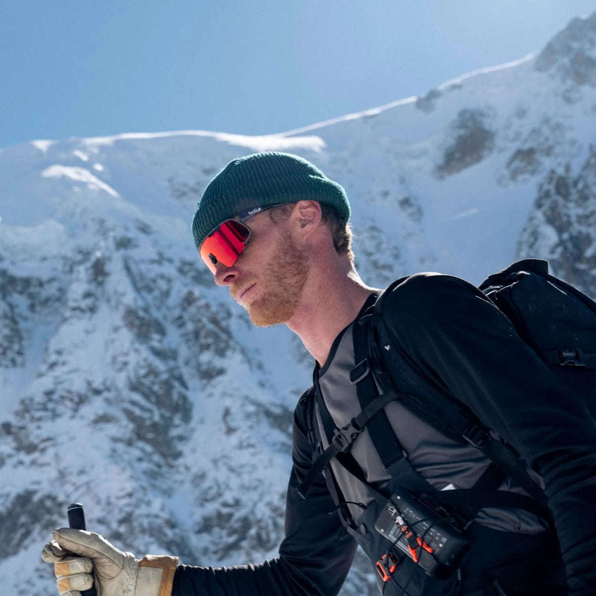 Bolle Speedchaser sunglasses in the mountains