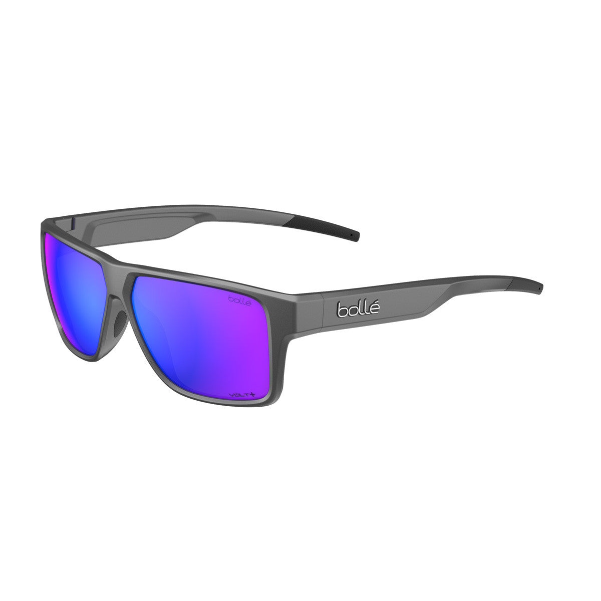 Bolle Temper Titanium Matte/Volt+ Ultraviolet Polarized