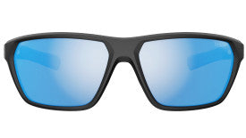 Black Matte frame/Sky Blue Polarized lenses