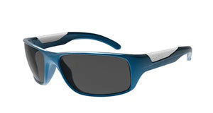 Shiny blue frame/ Polarized TNS Gun lenses