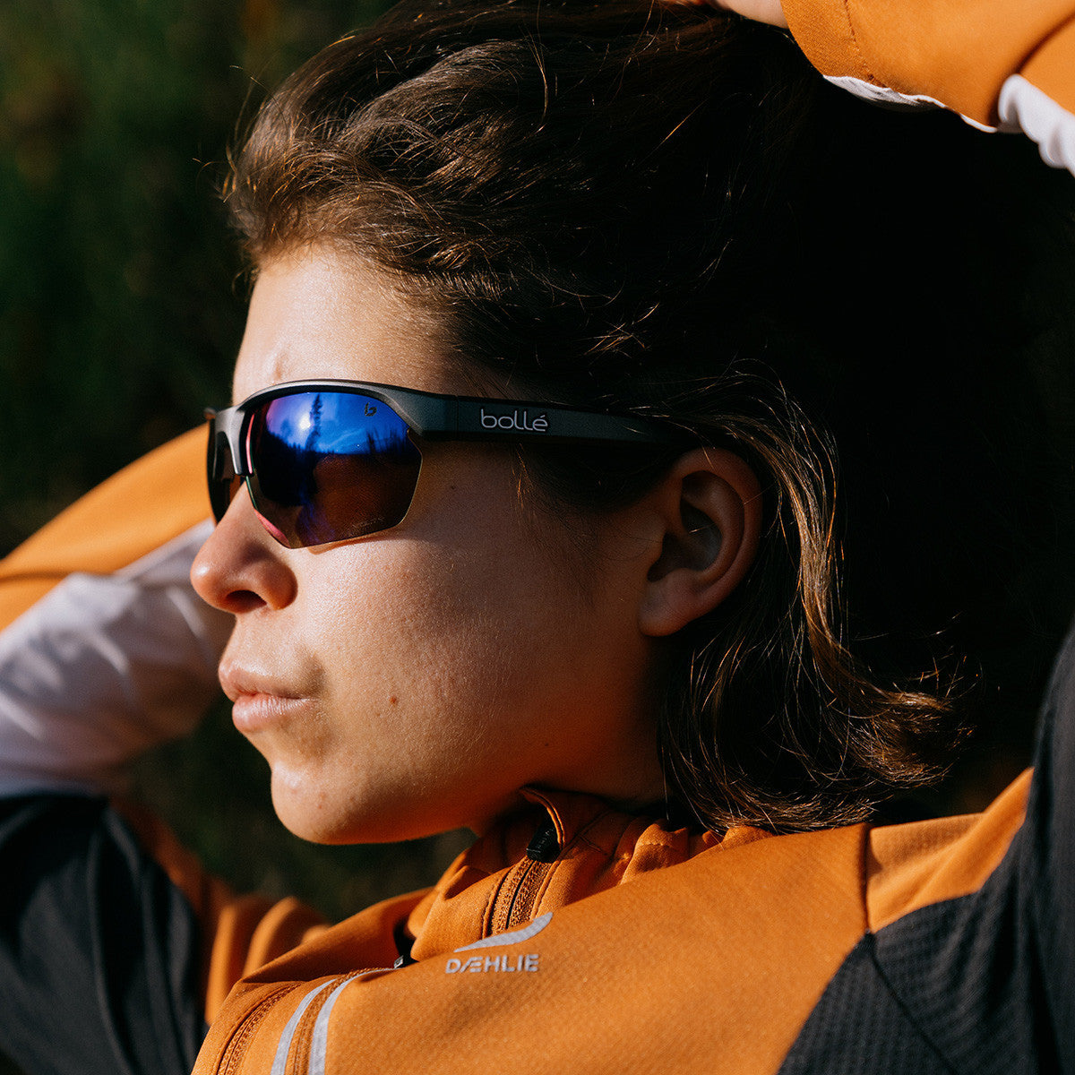 Person wearing Bolle Victus sunglasses