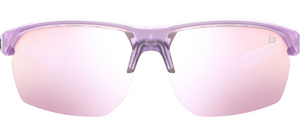 Soft Pink Frost frame/Brown Pink Polarized lenses
