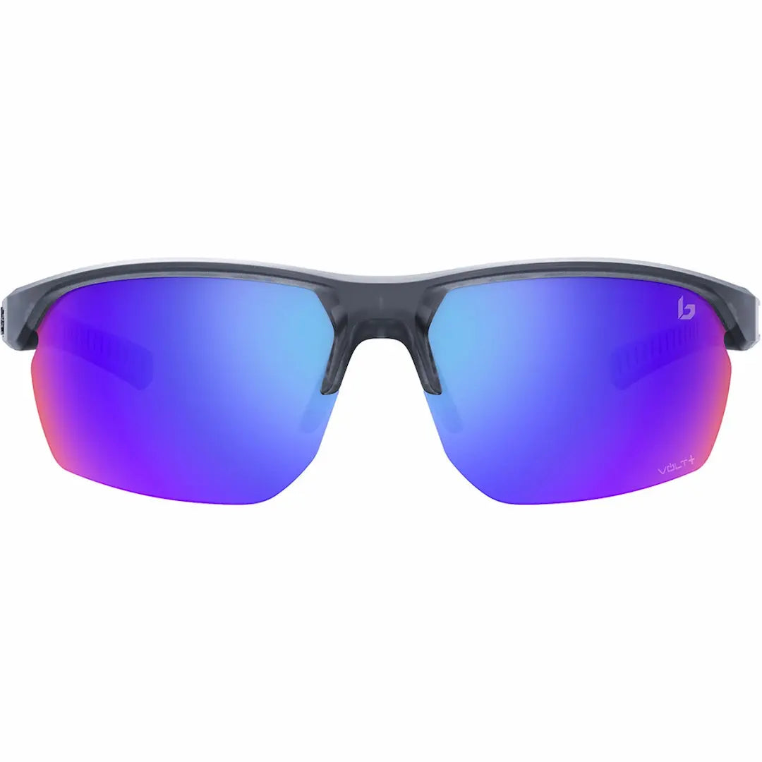 Bolle Victus S sunglasses in titanium with ultraviolet polarized lenses