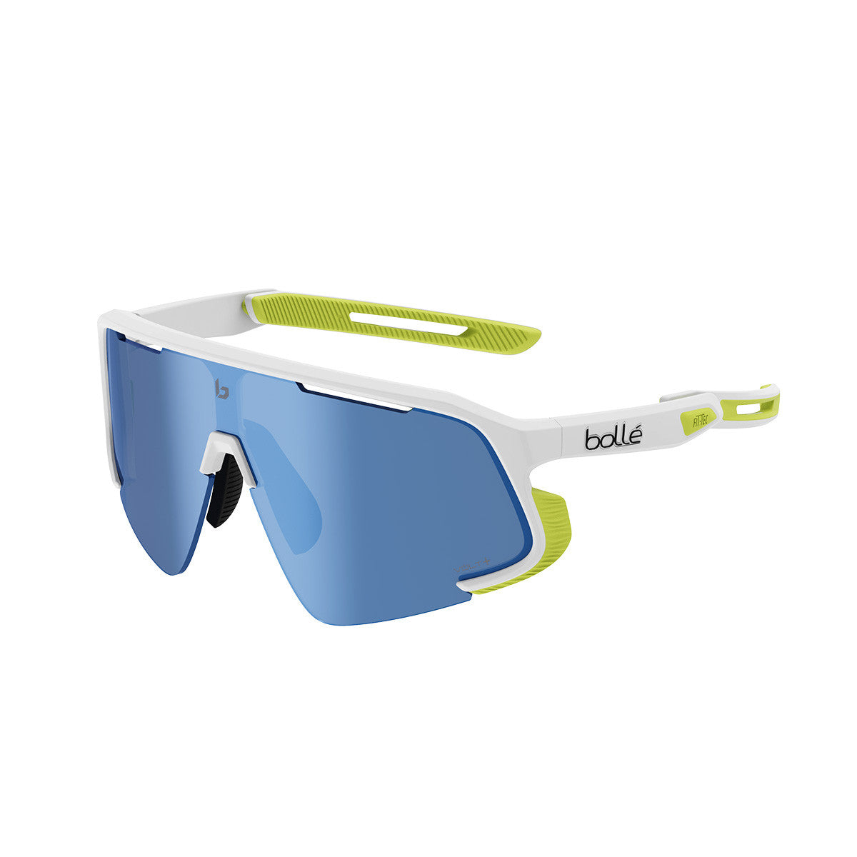 Bolle Windchaser sunglasses in white with polarized volt lenses