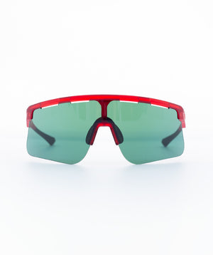 Red frame/Indoor Green lenses