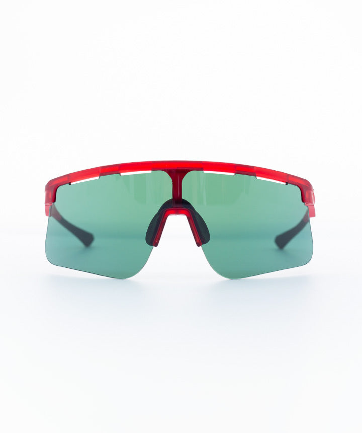 Dink Captiva pickleball eyewear in red with indoor lens