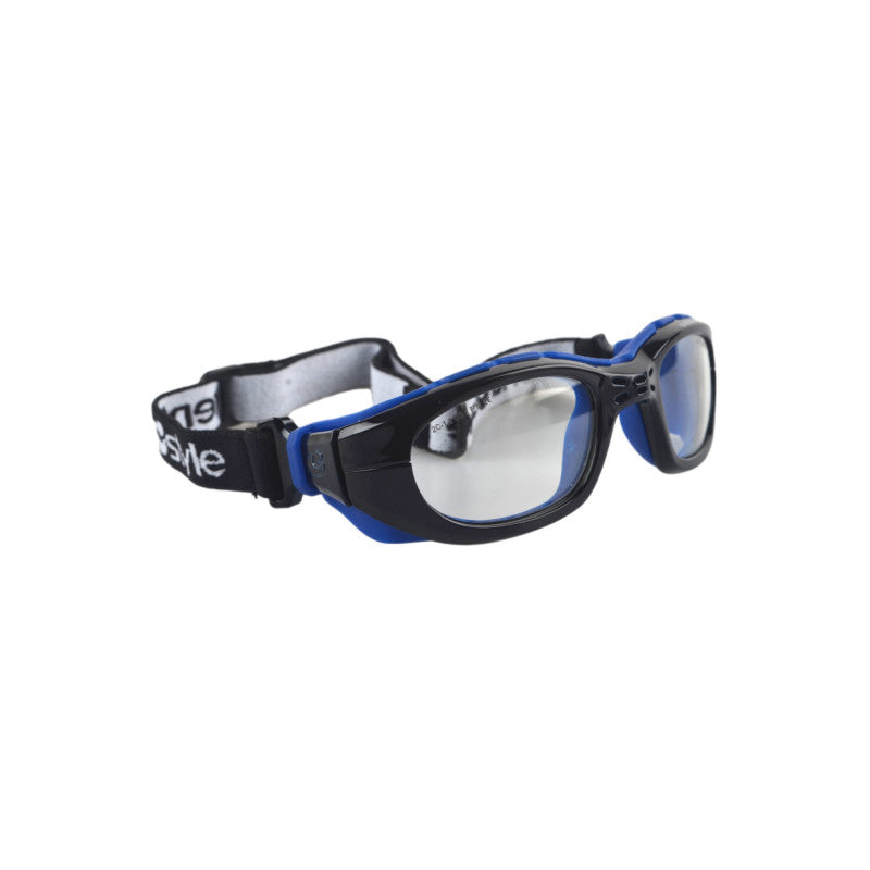 Centrostyle Sports Glasses Black with Blue goggle version
