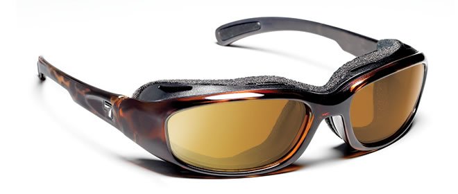 7Eye by Panoptx Churada Dark Tortoise/SharpView Copper Sunglasses