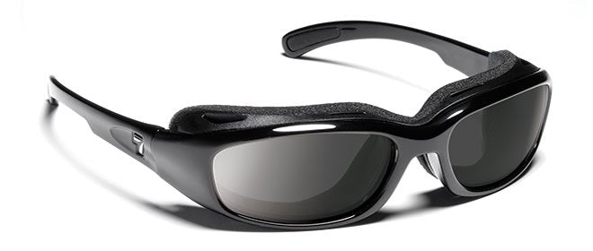 7Eye by Panoptx Churada Gloss Black/SharpView Gray Sunglasses