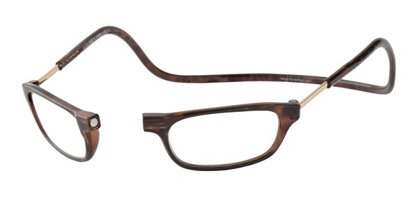 CliC Long Reading Glasses, Black