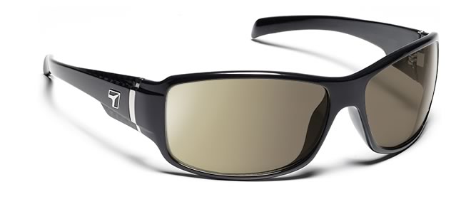7eye by Panoptx Cody  Black Carbon/Photochromic 24:7 Copper NXT Prescription Sunglasses