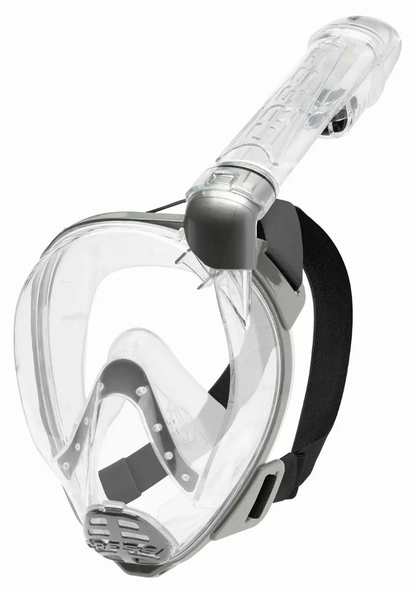 Cressi Baron snorkel mask in clear