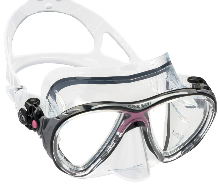 Cressi Big Eyes Evolution Crystal/Pink