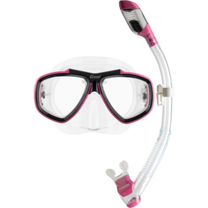 Pink mask with Supernova Snorkel