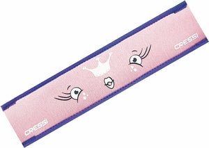 Swim Goggle Strap Cover Pink/Purple