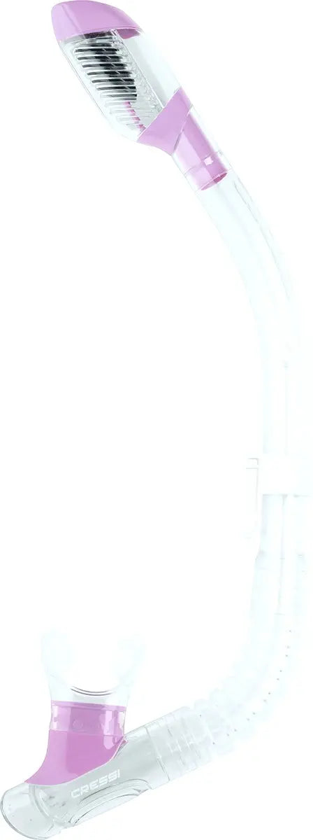 Cressi Mini Dry Snorkel Lilac for kids