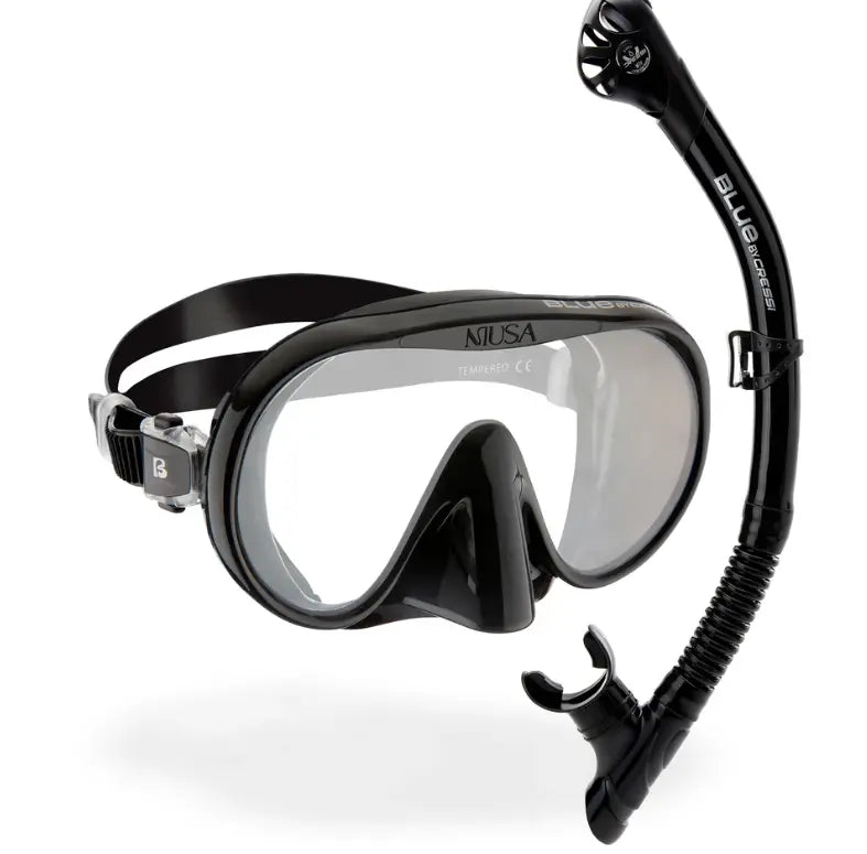Cressi Musa mask with scilla snorkel set