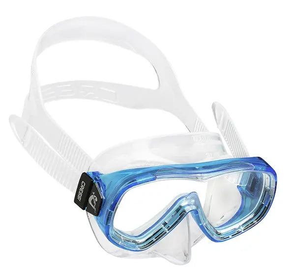 Cressi Pumietta kids snorkel mask in blue