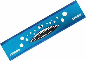 Swim Goggle Strap Cover Azure/Blue