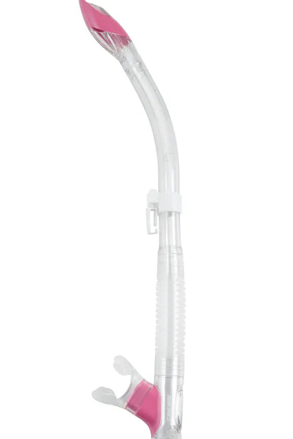 Cressi Tao Dry snorkel pink