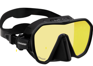 Black mask/UV380 Yellow-Blue lenses