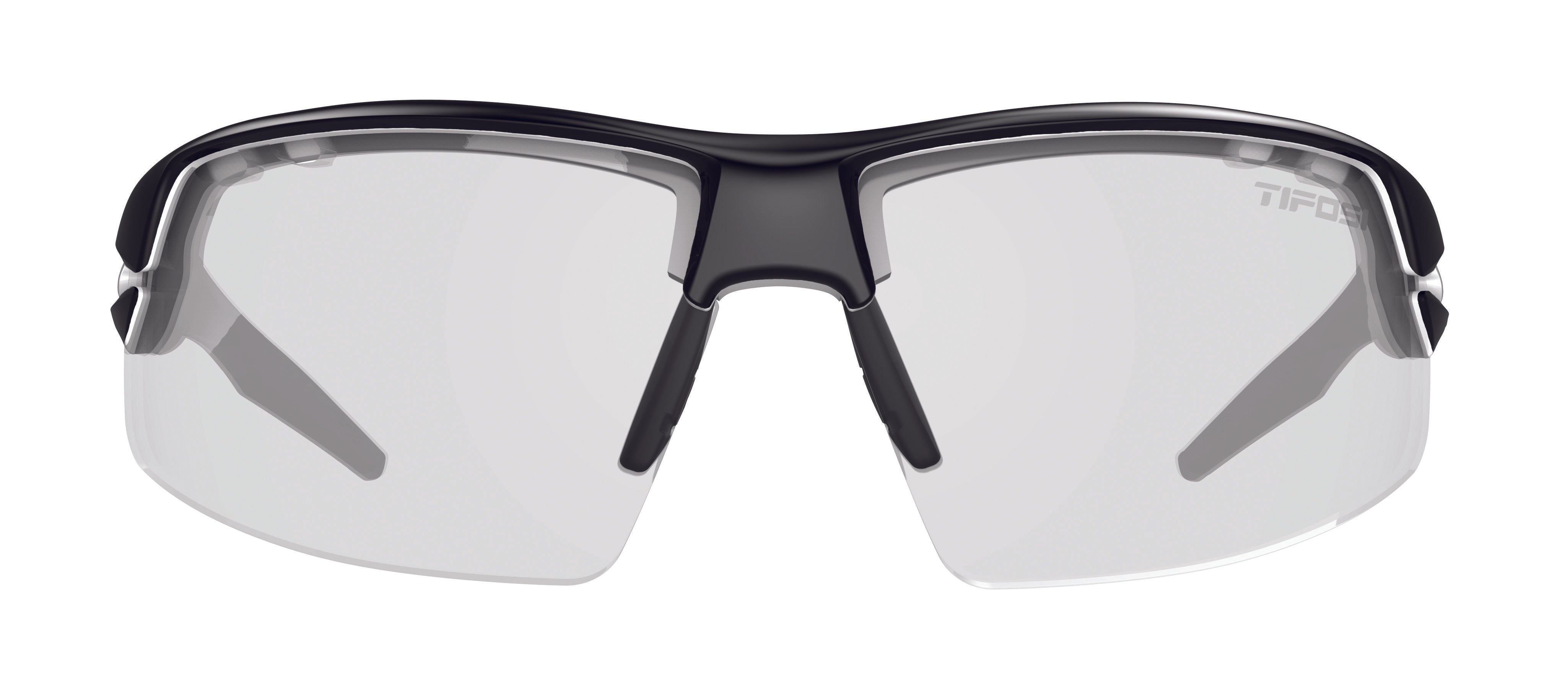 Tifosi Crit sunglasses Crystal Black/Light Night Fototec front view