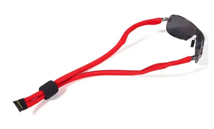 Croakies Floater strap in red