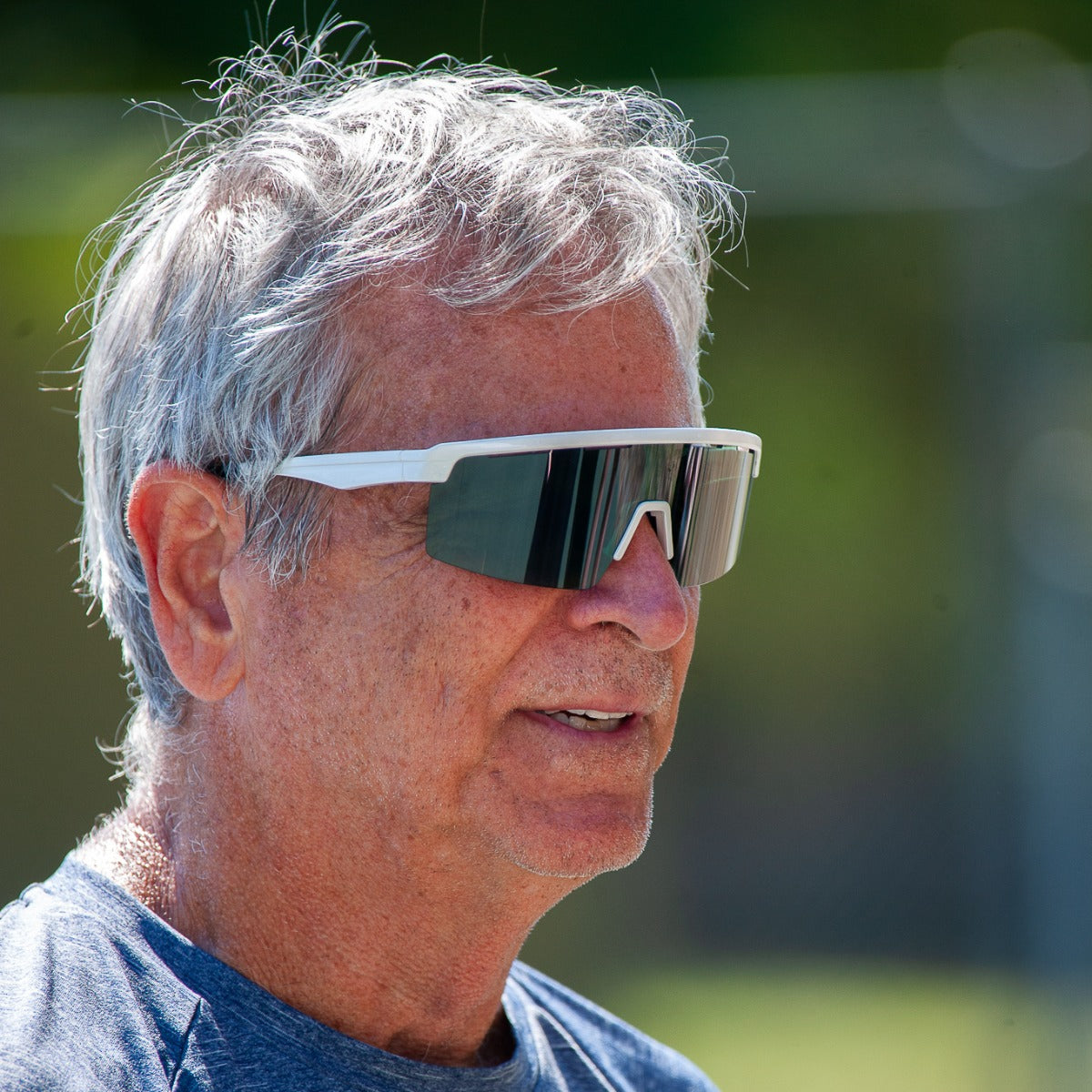 Person wearing Dink Captiva pickleball sunglasses