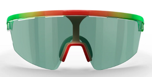 Rainbow Red frame/Outdoor Green Lens