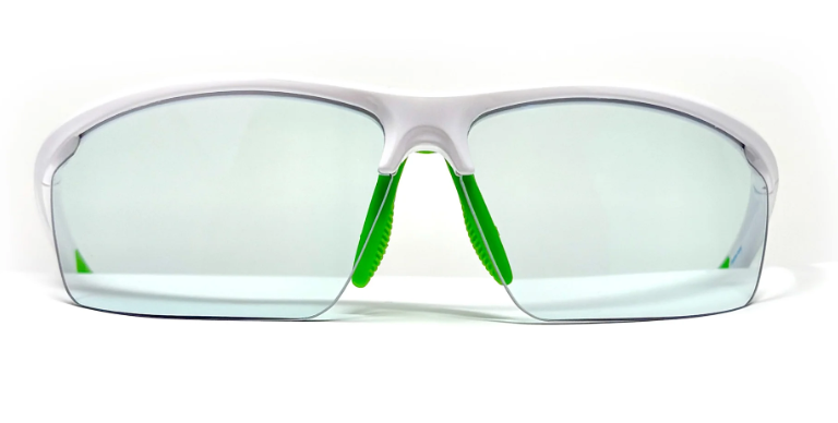 Dink Daytona Petite White-Green/Indoor Lens