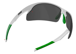 White-Green frame/Outdoor Gray  lenses