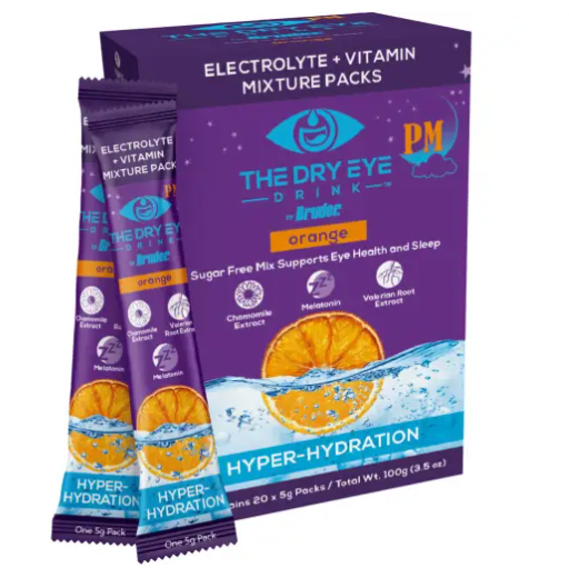 Dry Eye Drink hydration supplements pm Orange