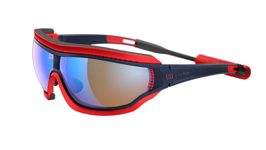 evil eye fusor e005 sunglasses in navy with light changing vario lenses